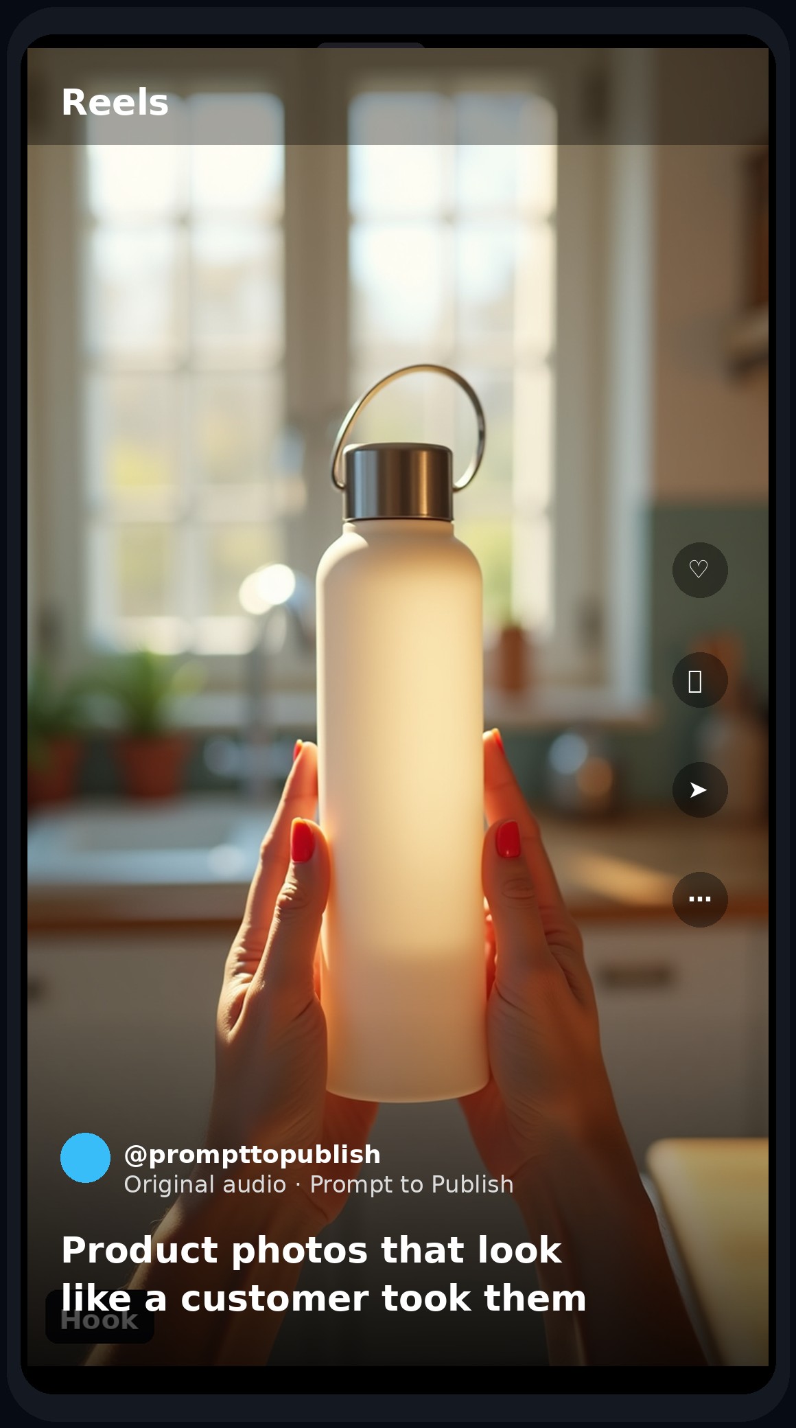 Product Reel ready to publish